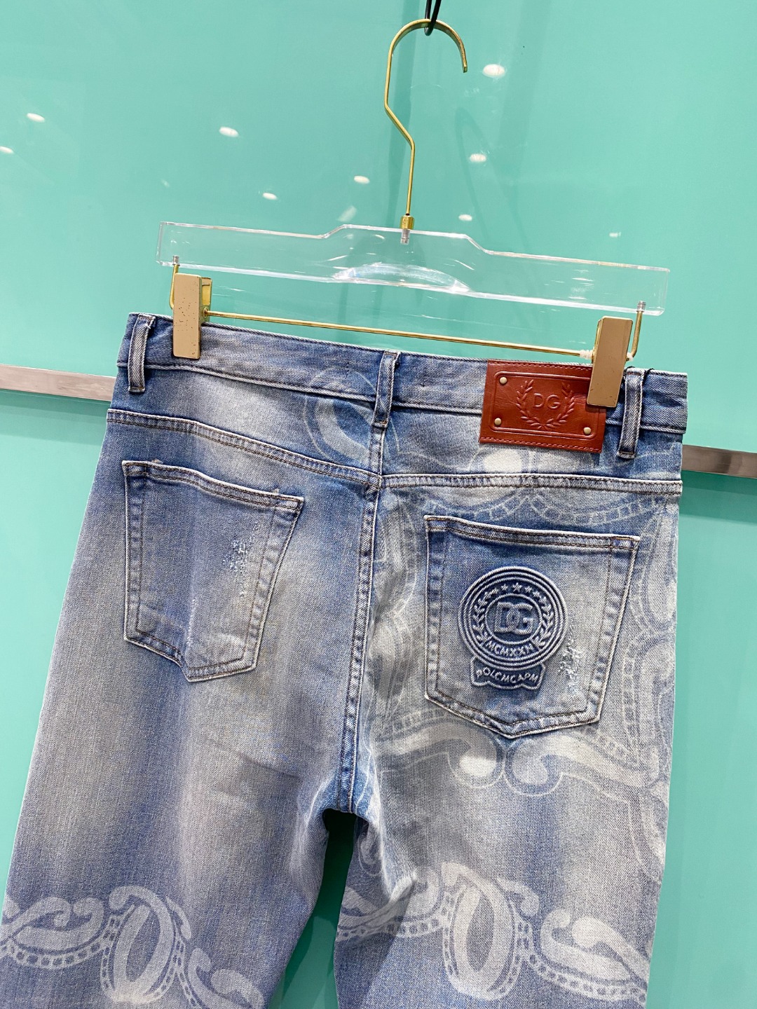 High-Quality Men’s Recreational Jeans in Full Cotton, Ideal for Leisure Activities - 图片 3