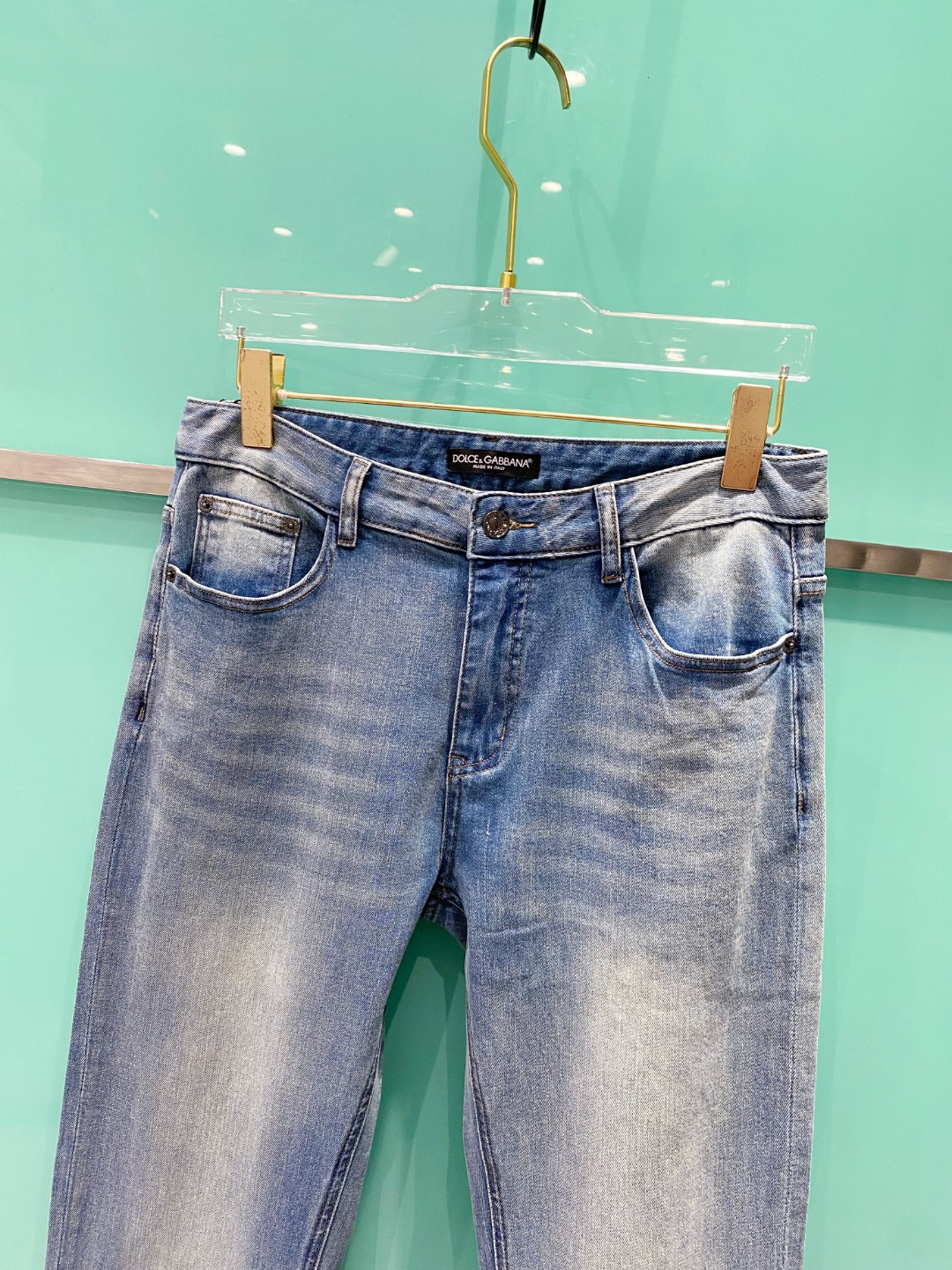 High-Quality Men’s Recreational Jeans in Full Cotton, Ideal for Leisure Activities - 图片 6