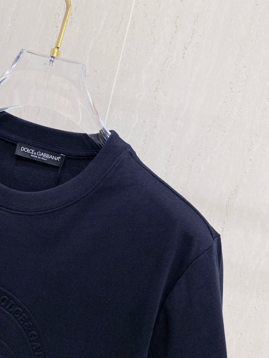 杜嘉班*D&G 25SS春夏新款首发专柜最新款短袖圆领T恤 高端订制 设计前卫时尚！品牌logo重工艺设