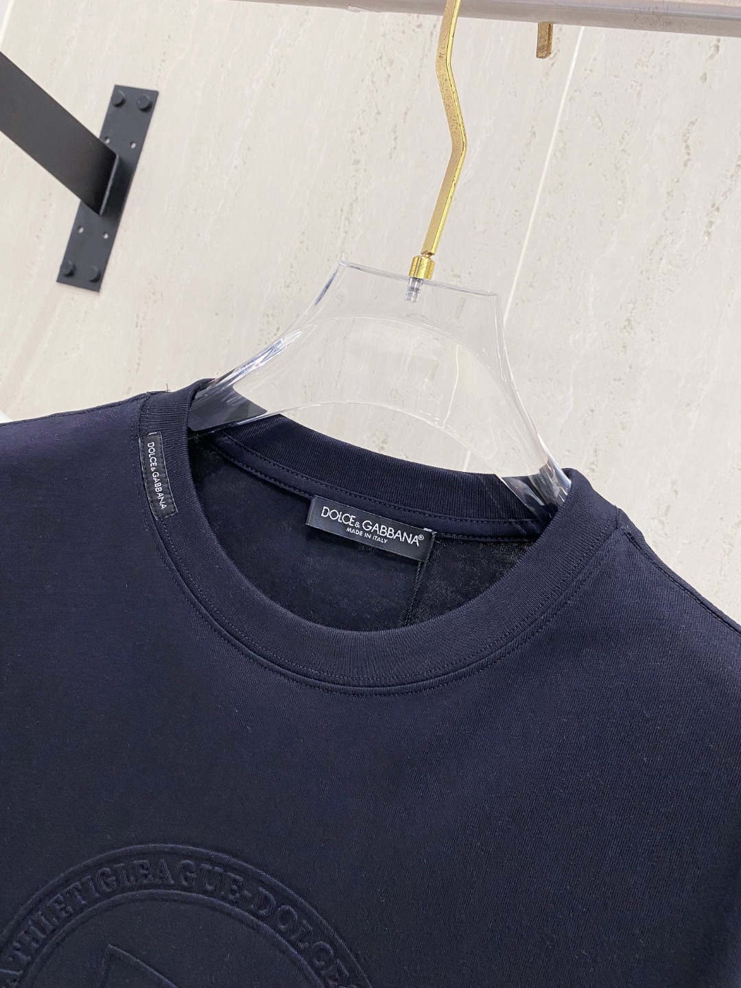 杜嘉班*D&G 25SS春夏新款首发专柜最新款短袖圆领T恤 高端订制 设计前卫时尚！品牌logo重工艺设