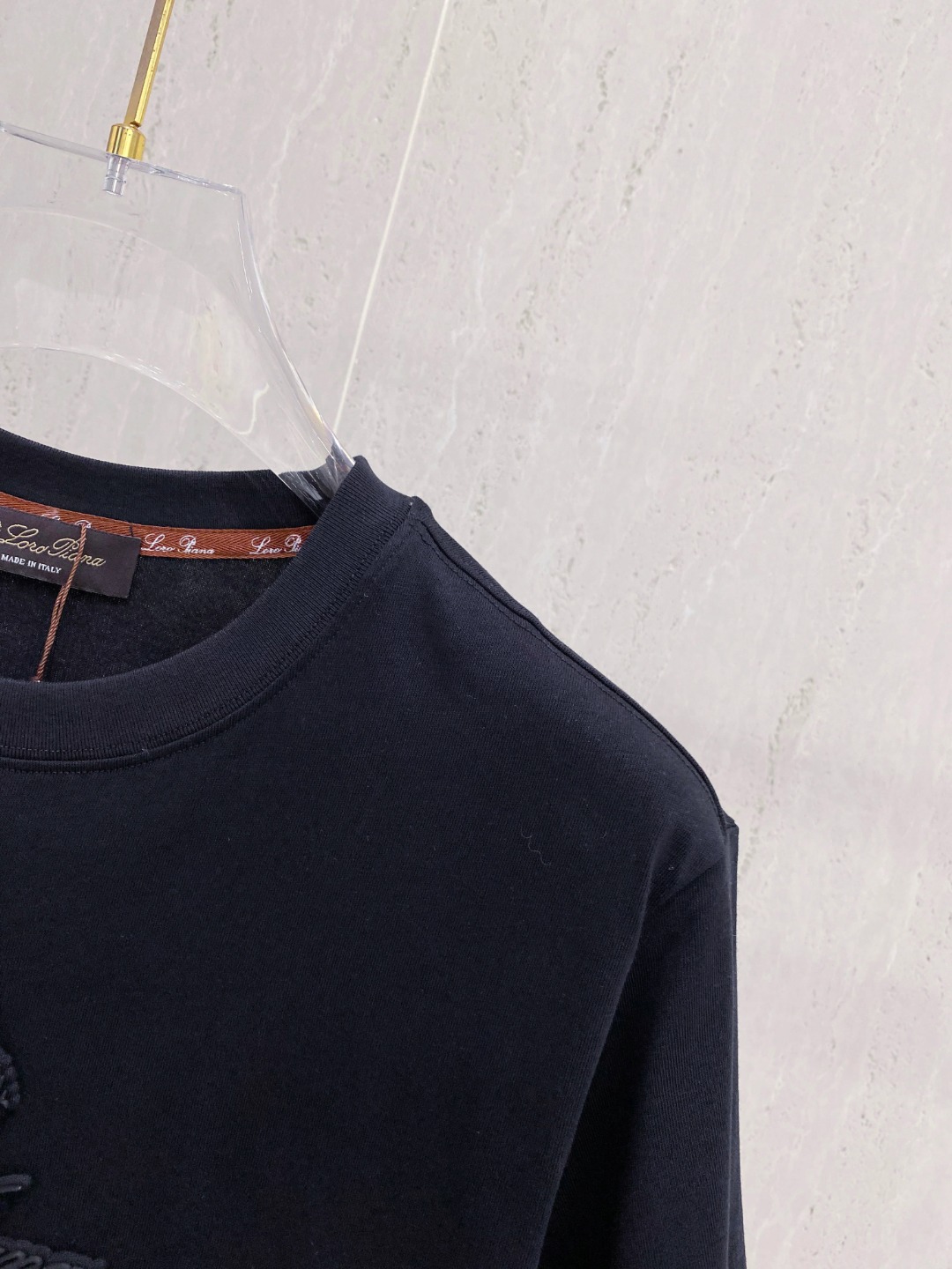 Loro Piana诺悠翩雅 25SS春夏新款首发专柜最新款短袖圆领T恤 高端订制 设计前卫时尚！品牌l