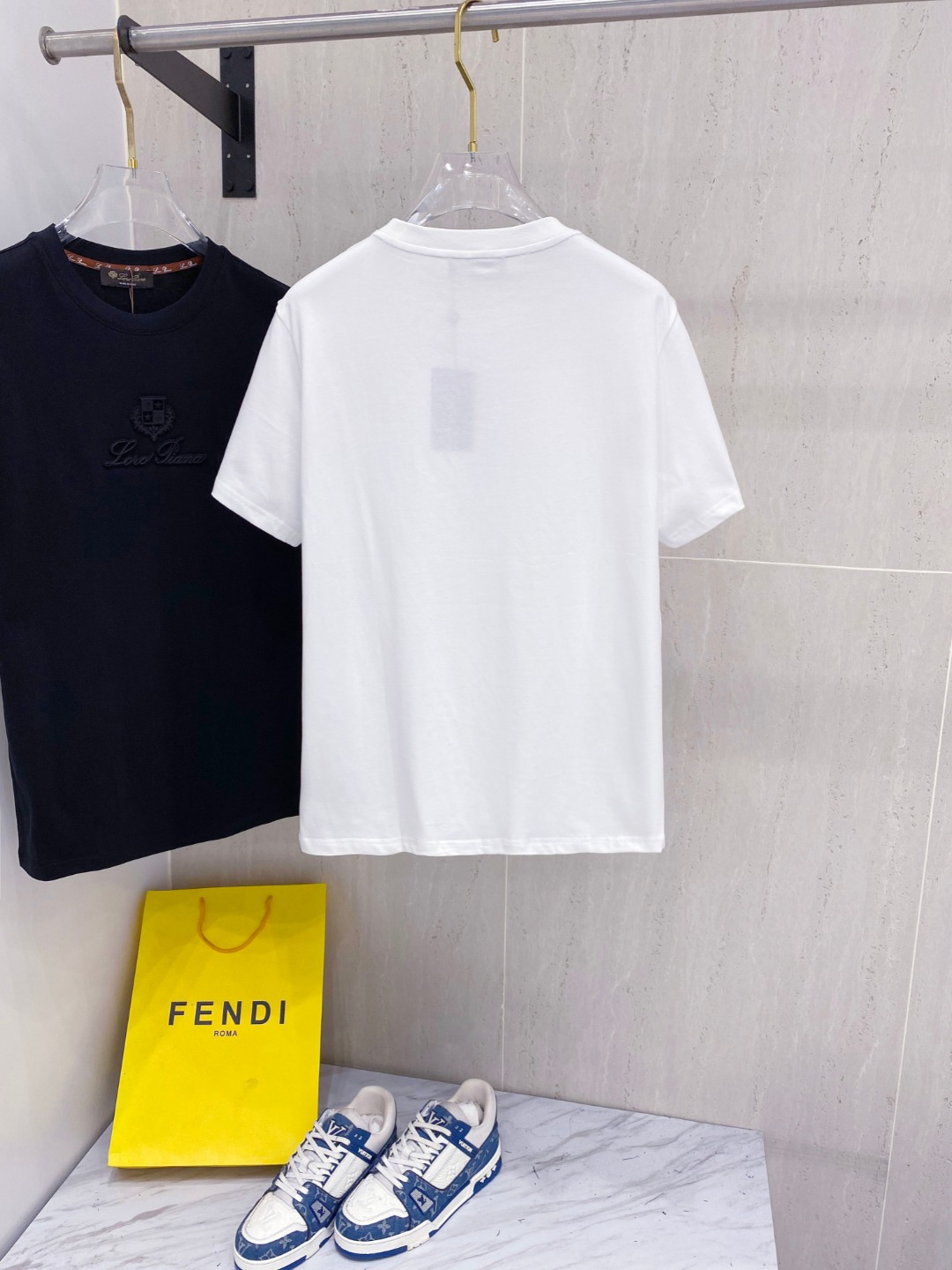 Loro Piana诺悠翩雅 25SS春夏新款首发专柜最新款短袖圆领T恤 高端订制 设计前卫时尚！品牌l