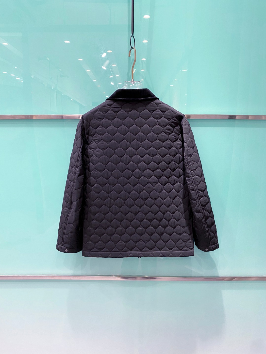 BURBERRY/巴宝莉春季男士棉衣格纹夹克外套~此款棉服夹克取材客供进口材质制成面料手感厚实密度极高具