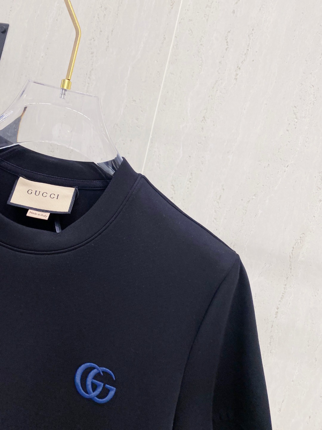 Gucci Embroidered Logo Tee - Premium Cotton Blend, Short Sleeve, Casual Style 5 o 1j3r8lcea1gv1gcfko4ksa1bov3