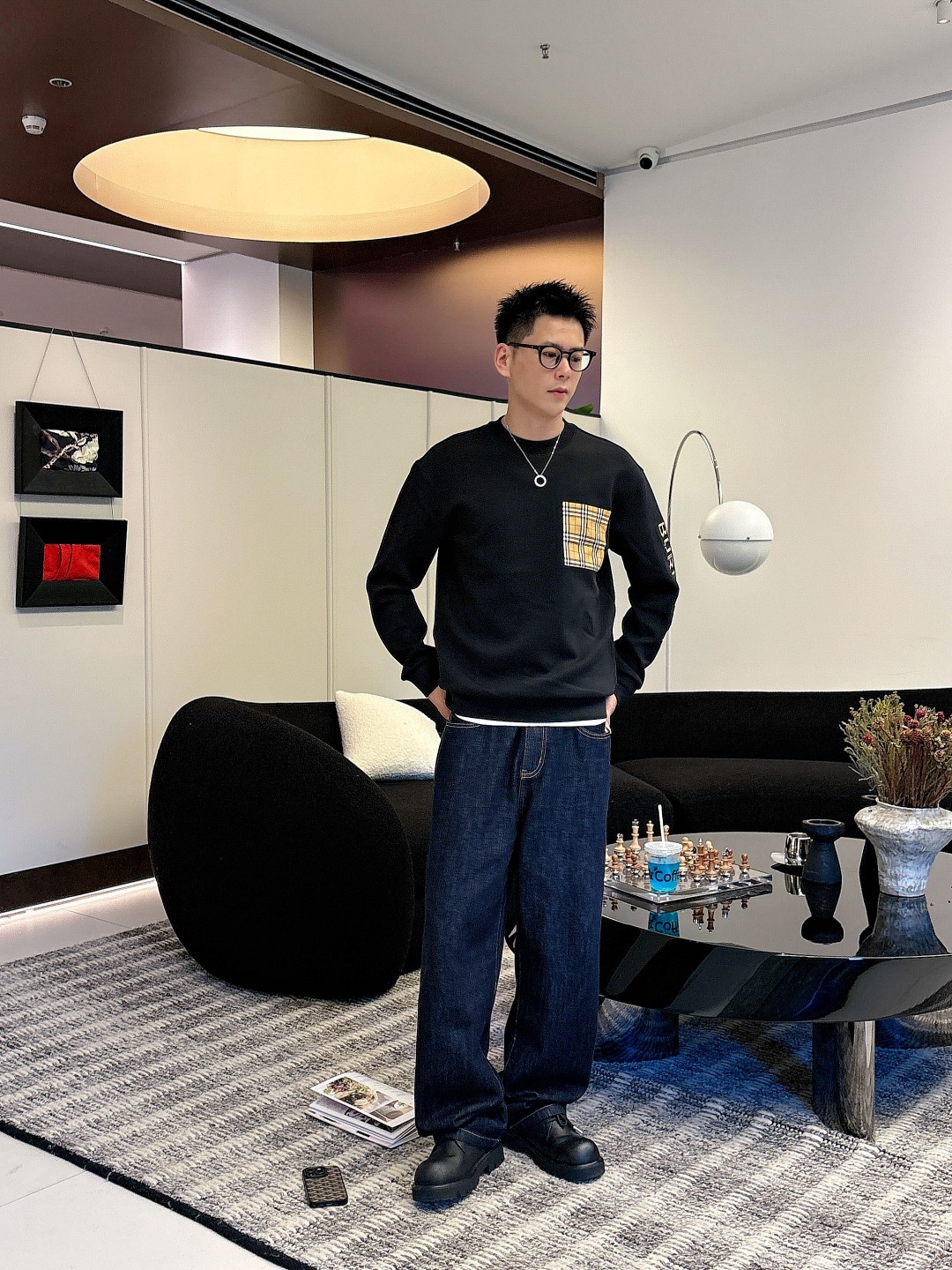 BURBERRY巴宝莉 2025ss秋冬新品 长袖太空棉卫衣，经典Logo设计，百搭款 官网同步发售 定