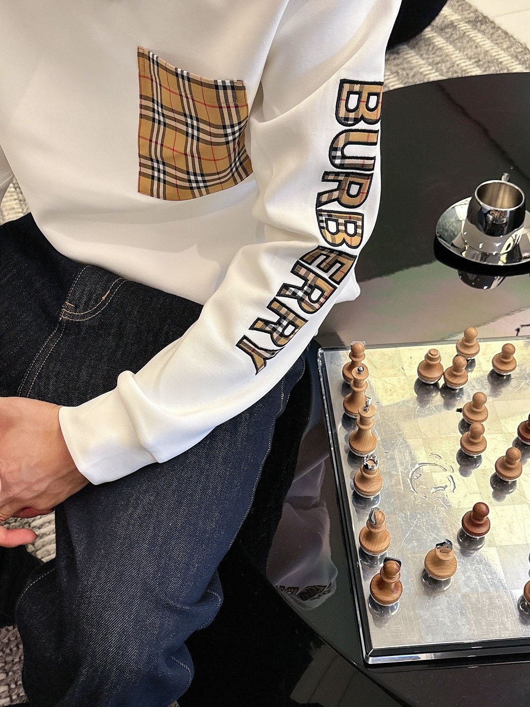 BURBERRY巴宝莉 2025ss秋冬新品 长袖太空棉卫衣，经典Logo设计，百搭款 官网同步发售 定