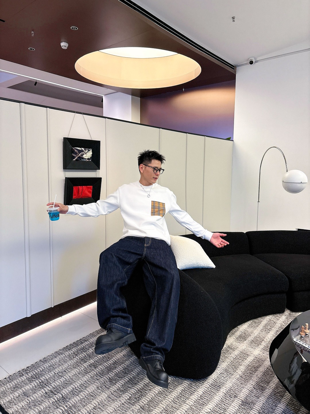 BURBERRY巴宝莉 2025ss秋冬新品 长袖太空棉卫衣，经典Logo设计，百搭款 官网同步发售 定