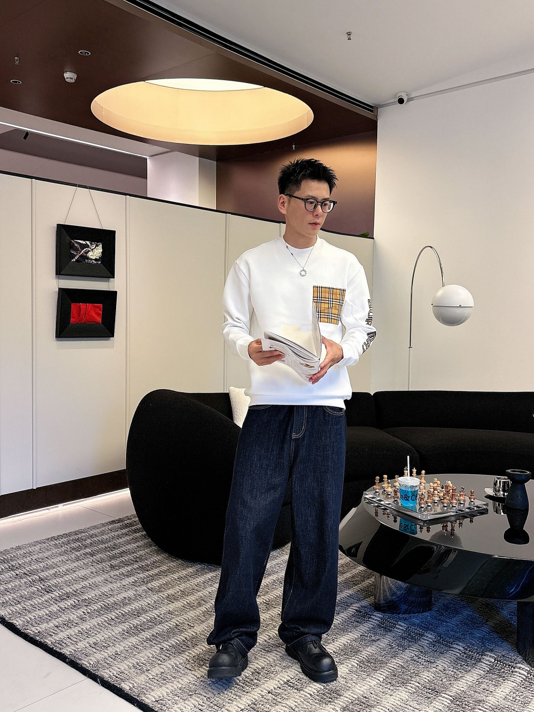 BURBERRY巴宝莉 2025ss秋冬新品 长袖太空棉卫衣，经典Logo设计，百搭款 官网同步发售 定