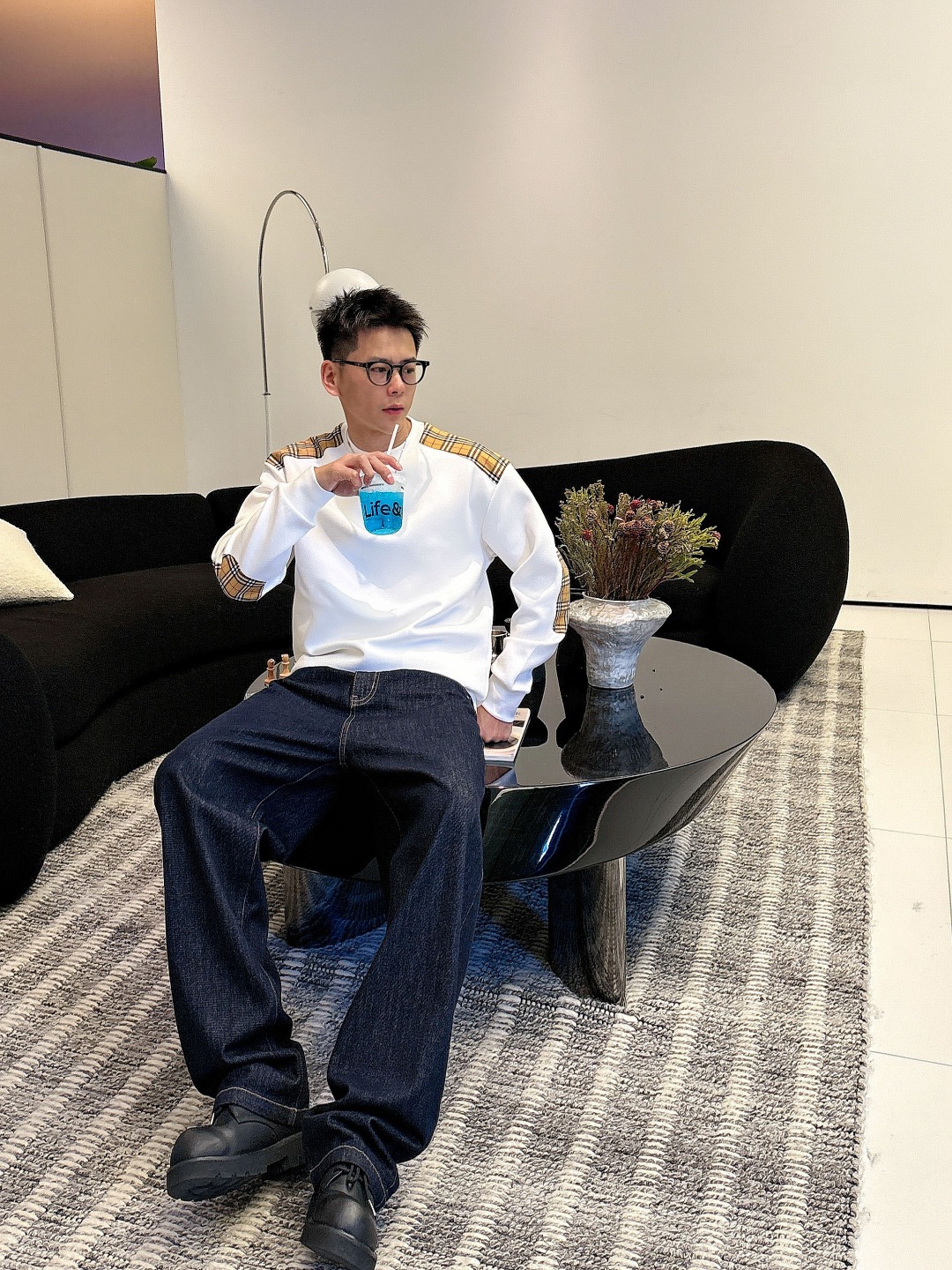 BURBERRY巴宝莉 2025ss秋冬新品 长袖太空棉卫衣，经典Logo设计，百搭款 官网同步发售 定