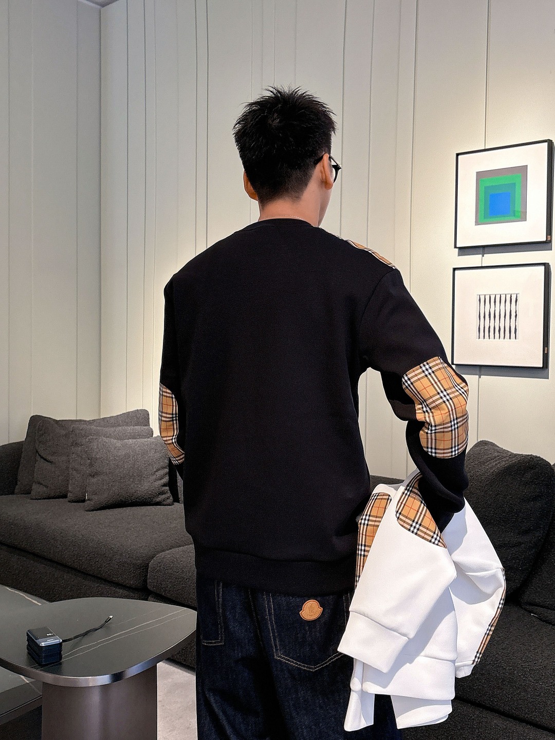 BURBERRY巴宝莉 2025ss秋冬新品 长袖太空棉卫衣，经典Logo设计，百搭款 官网同步发售 定