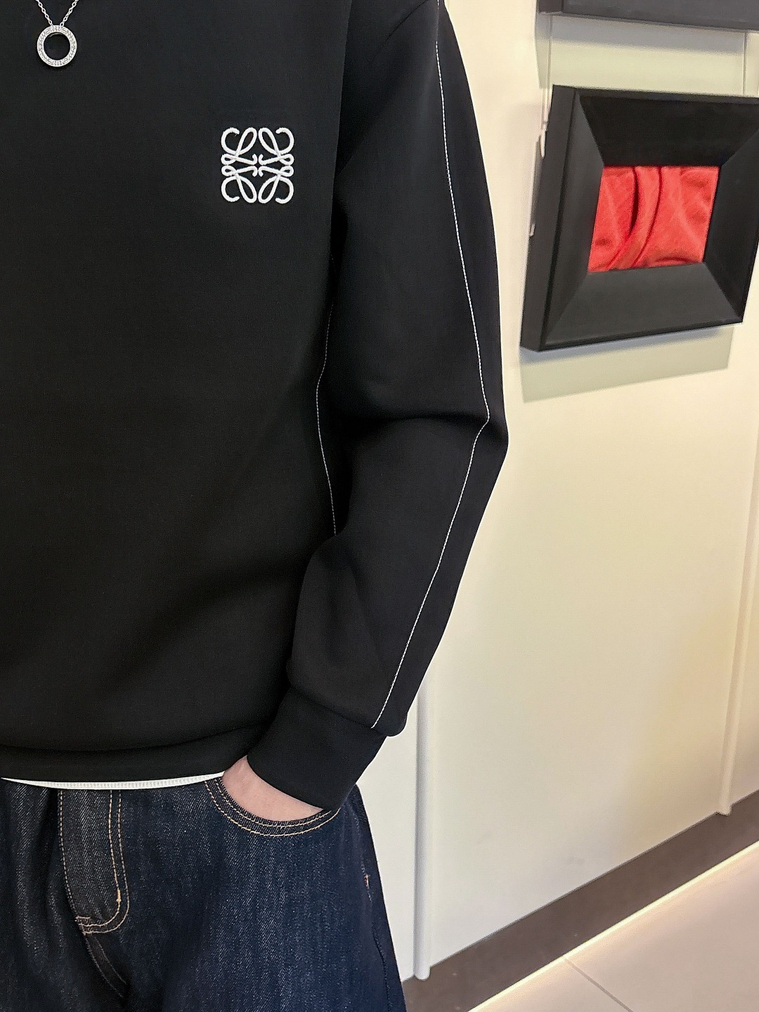 罗意威 2025秋冬最新款太空棉卫衣，独家发售！原版，独家设计，超强工艺！极其奢华！版型超赞！🌟尺码 S