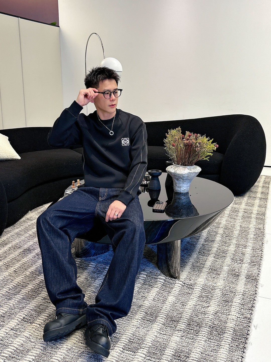 罗意威 2025秋冬最新款太空棉卫衣，独家发售！原版，独家设计，超强工艺！极其奢华！版型超赞！🌟尺码 S