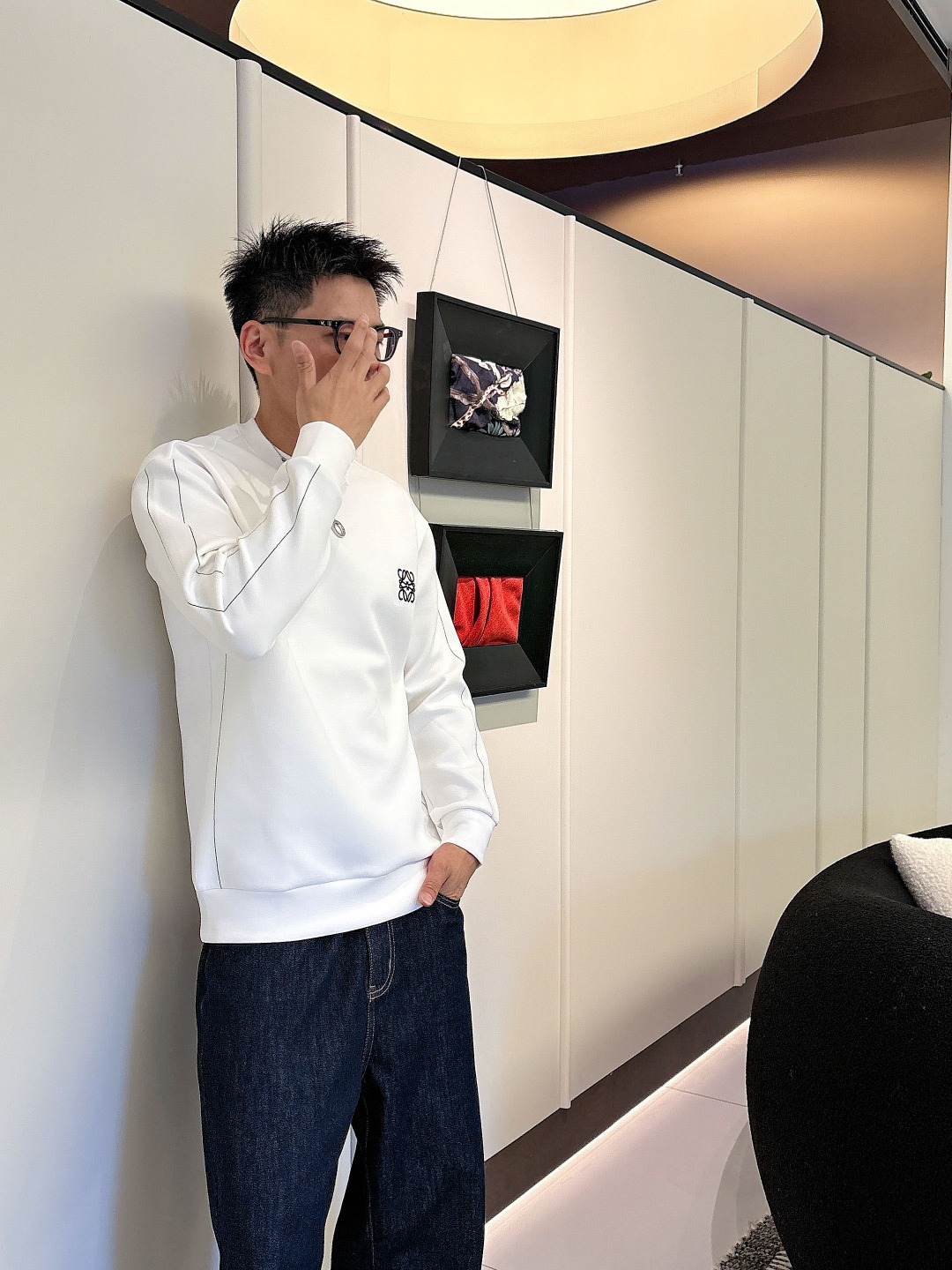 罗意威 2025秋冬最新款太空棉卫衣，独家发售！原版，独家设计，超强工艺！极其奢华！版型超赞！🌟尺码 S