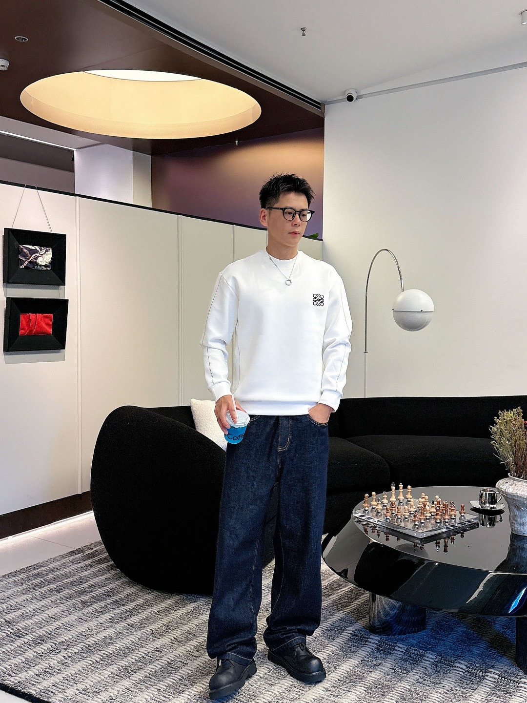 罗意威 2025秋冬最新款太空棉卫衣，独家发售！原版，独家设计，超强工艺！极其奢华！版型超赞！🌟尺码 S