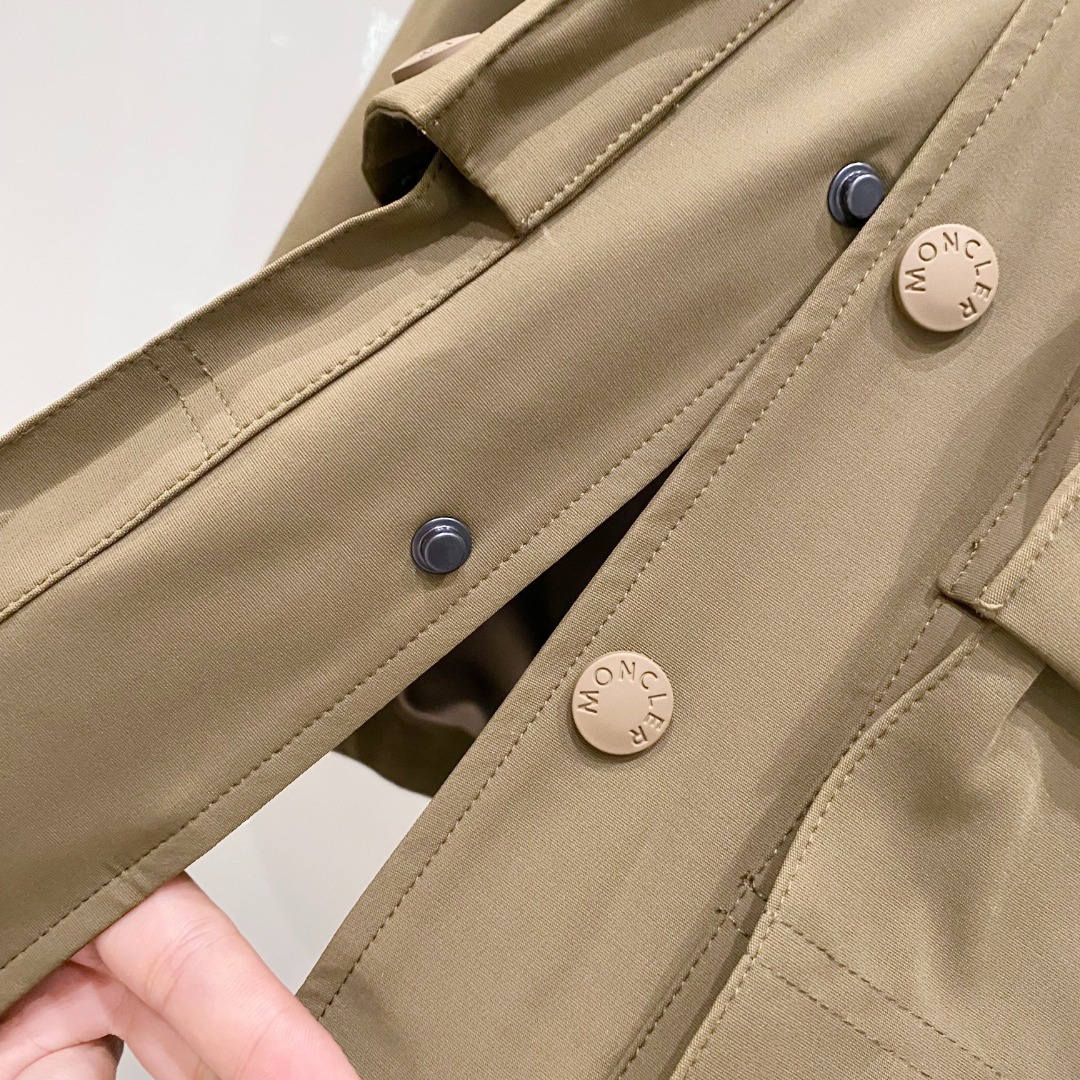 蒙口 Moncler 2026春季新品发布，蒙口工装款棉衣出货，面料及辅料全部原版订制，工装机能风做工复