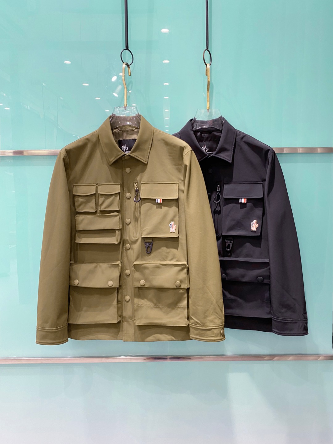 Moncler 蒙口 2026春季新品发布，蒙口工装款棉衣，面料及辅料全部原版订制，工装机能风做工复杂，