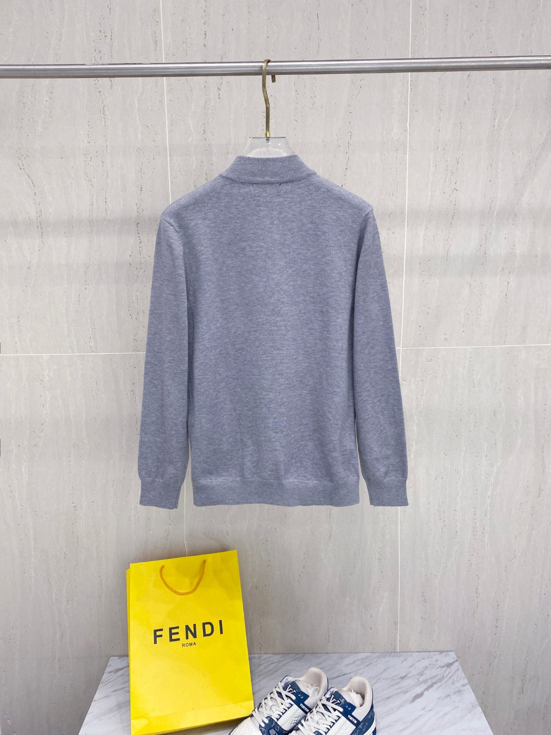 Kiton Men's Half-Zip High Neck Wool Blend Pullover Sweater 3 o 1j6hsiml69s41kbg11c7s5q3h1