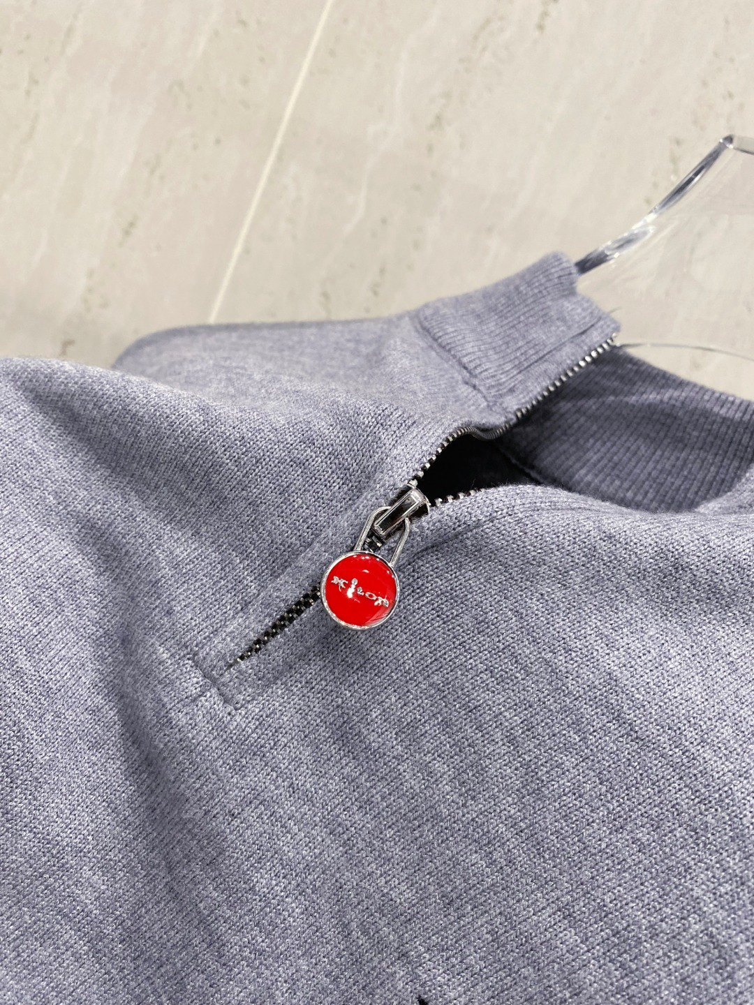 Kiton Men's Half-Zip High Neck Wool Blend Pullover Sweater 9 o 1j6hsiml913t61b7kjl91hdl148n7