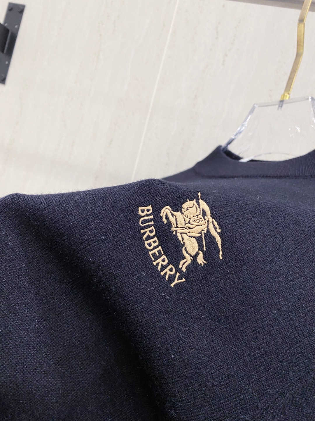 Burberry Men's Black Wool-Blend Half-Zip High Neck Sweater Pullover 8 o 1j6hso4vm1qsa1hpoc4d10heja36