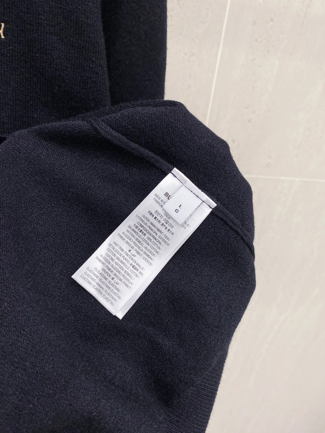 Burberry Men's Black Wool-Blend Half-Zip High Neck Sweater Pullover 9 o 1j6hso4vn1ctk1ov7b4pkhh13q17