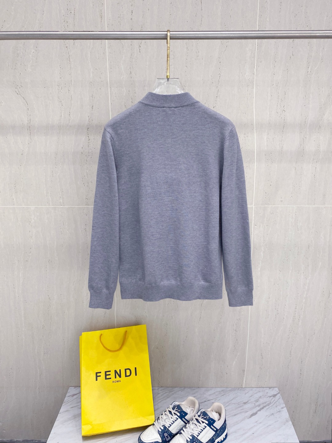 Burberry Men's Wool Blend High Neck Sweater - Soft, Warm, and Stylish 3 o 1j6hss5f2194o5l21c761manesg1