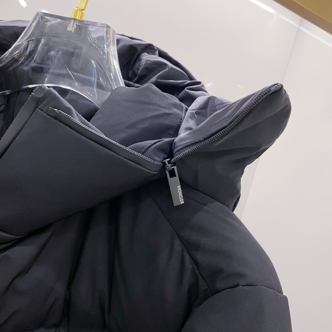 Moncler Forez蒙口2025男士连帽短款羽绒夹克外套.(连帽可脱卸.可变立领夹克)特级鹅绒填充