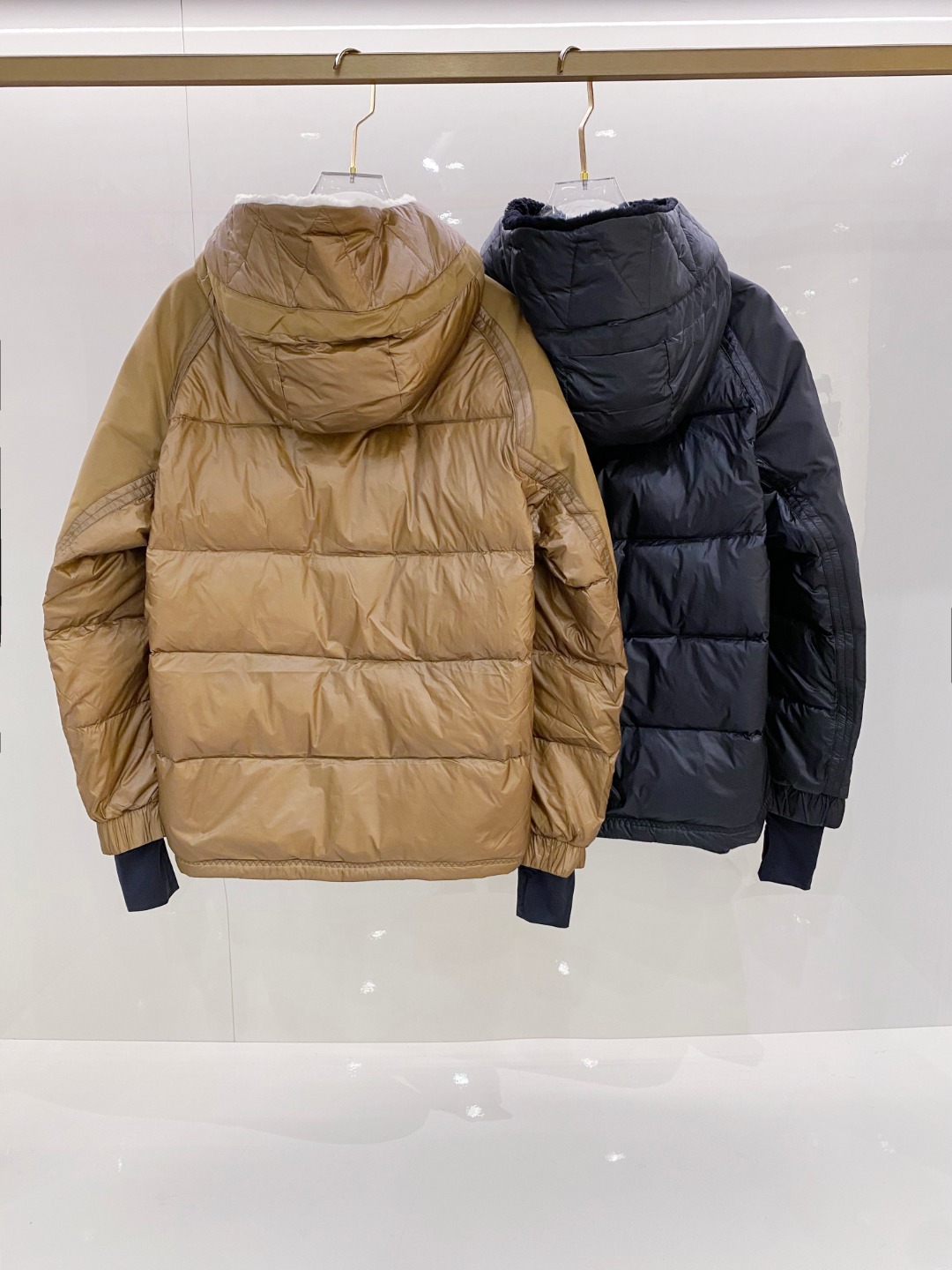 特级羽绒⬆️ Moncler Grenoble男士Morgins羊毛皮拼接里羽绒服.高端单品.原版购入开