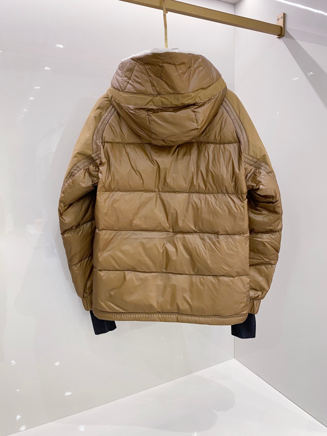 特级羽绒⬆️ Moncler Grenoble男士Morgins羊毛皮拼接里羽绒服.高端单品.原版购入开