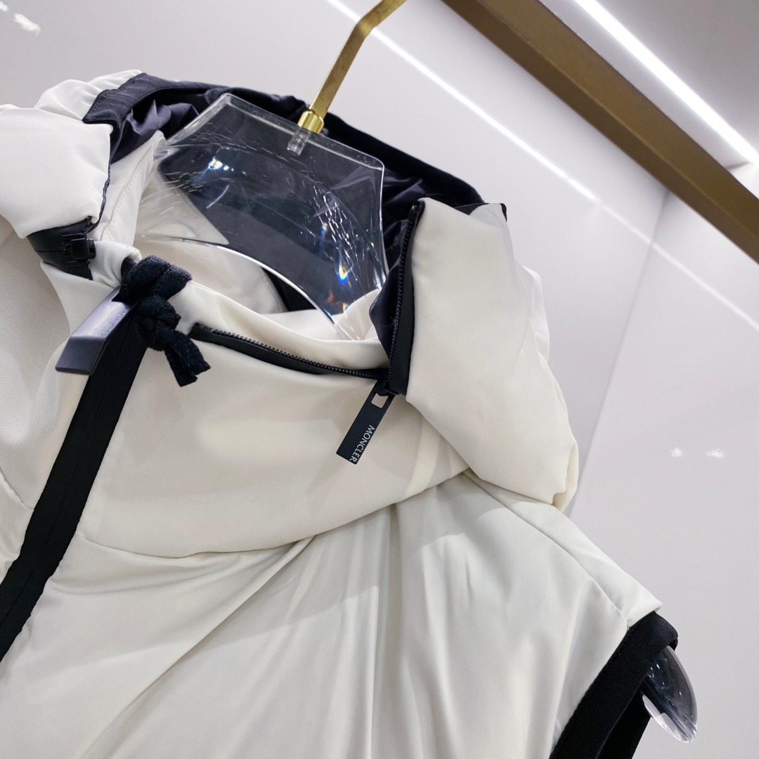 Moncler Valmasque蒙口男士可拆卸兜帽羽绒马甲.原版购入开发.特级鹅绒填充➕原厂替换面料➕