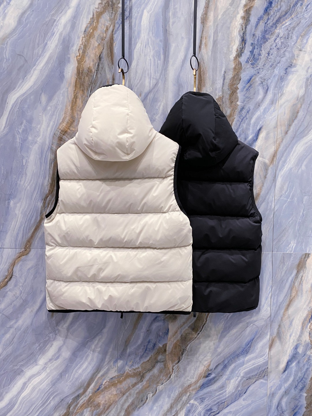 Moncler Valmasque蒙口男士可拆卸兜帽羽绒马甲.原版购入开发.特级鹅绒填充➕原厂替换面料➕