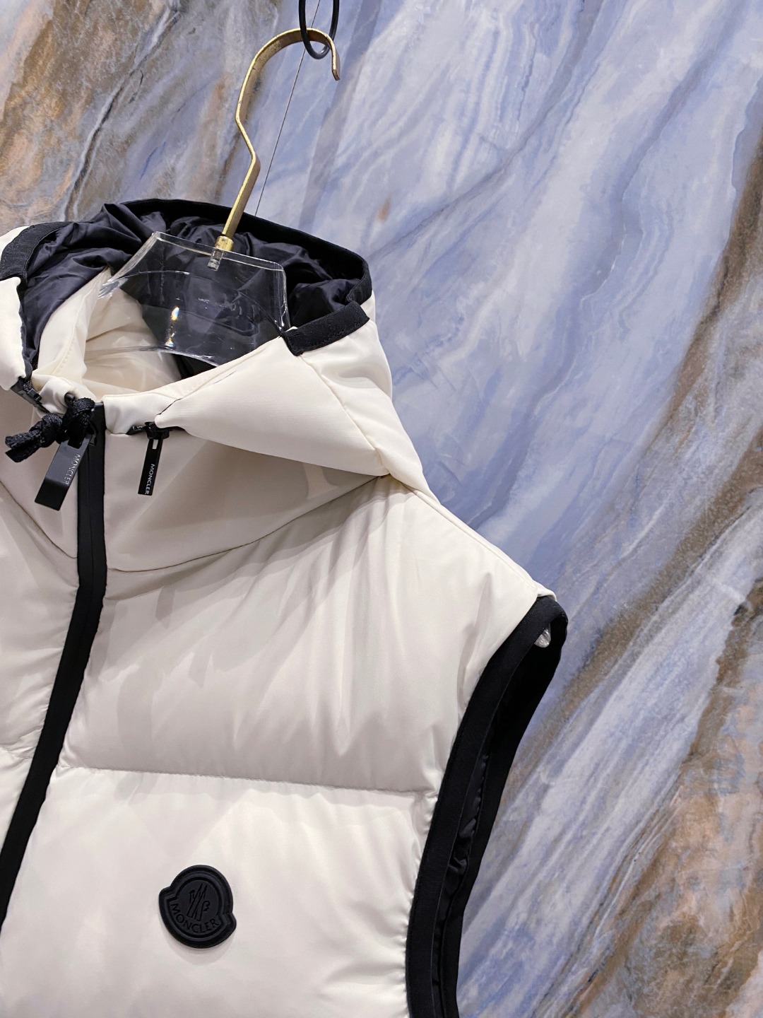 Moncler Valmasque蒙口男士可拆卸兜帽羽绒马甲.原版购入开发.特级鹅绒填充➕原厂替换面料➕