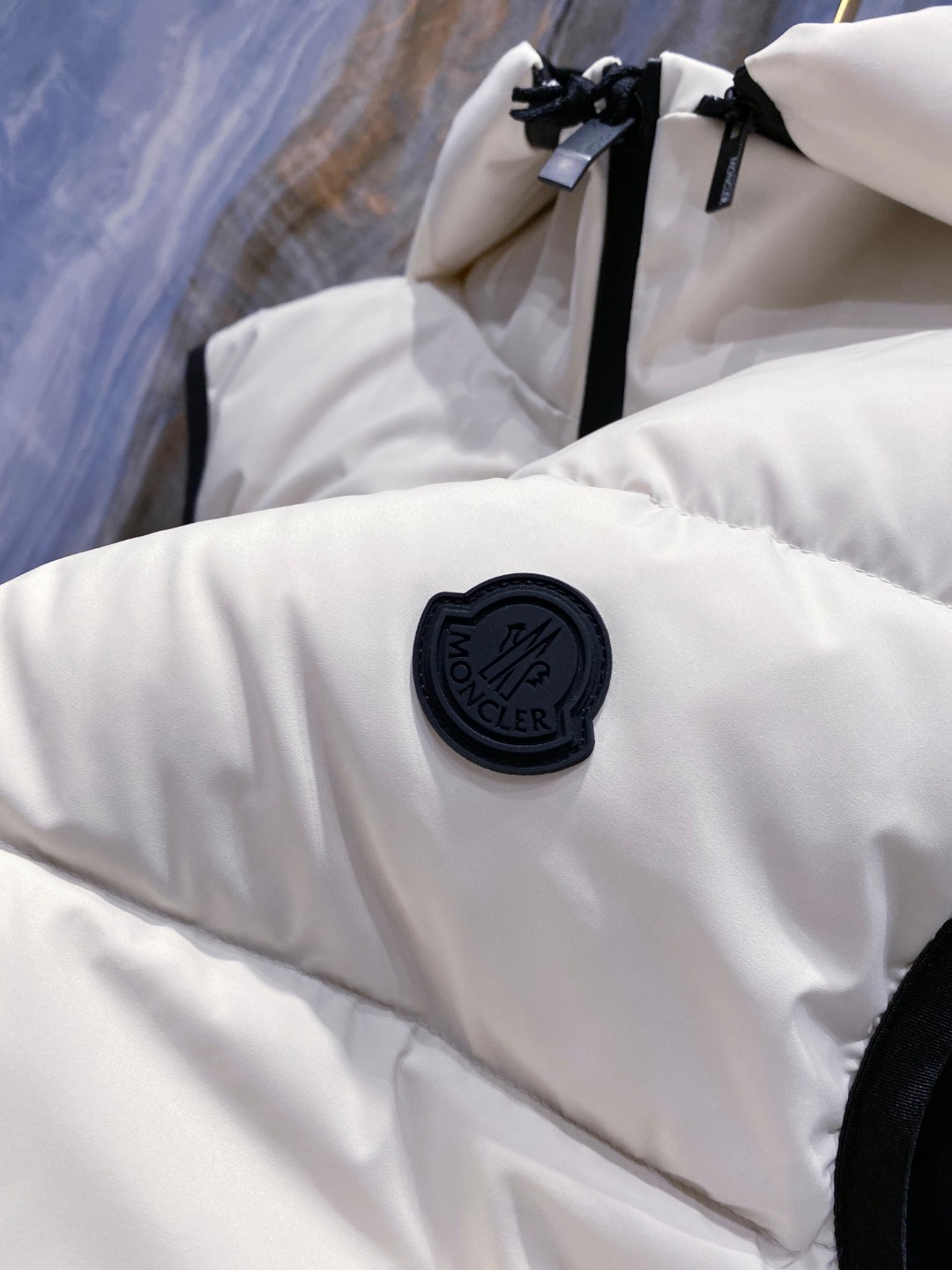 Moncler Valmasque蒙口男士可拆卸兜帽羽绒马甲.原版购入开发.特级鹅绒填充➕原厂替换面料➕