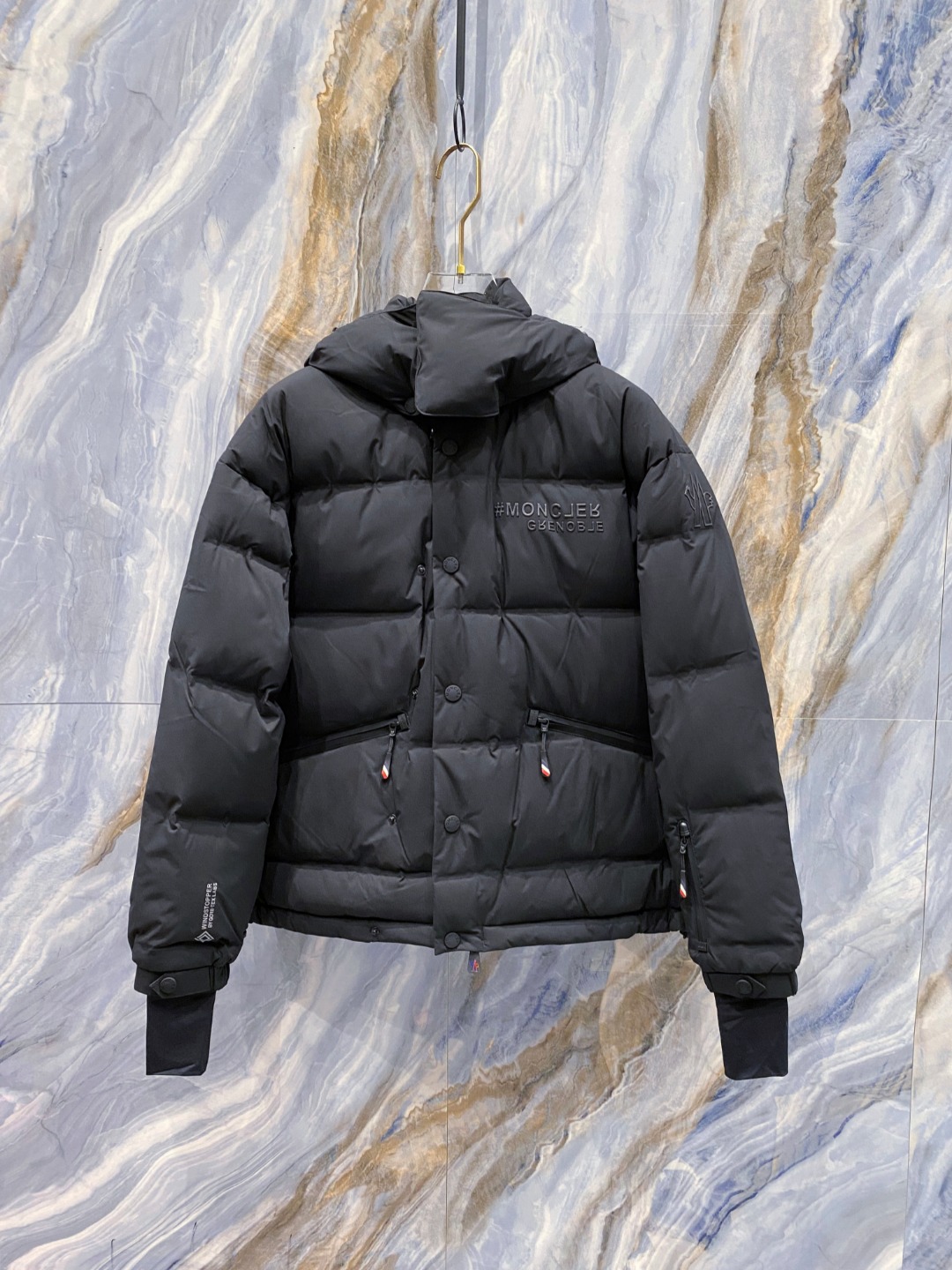 Moncler Grenoble蒙口2025fw秋冬系列Caraia（渠道臻品）男士压胶滑雪夹克.双重压