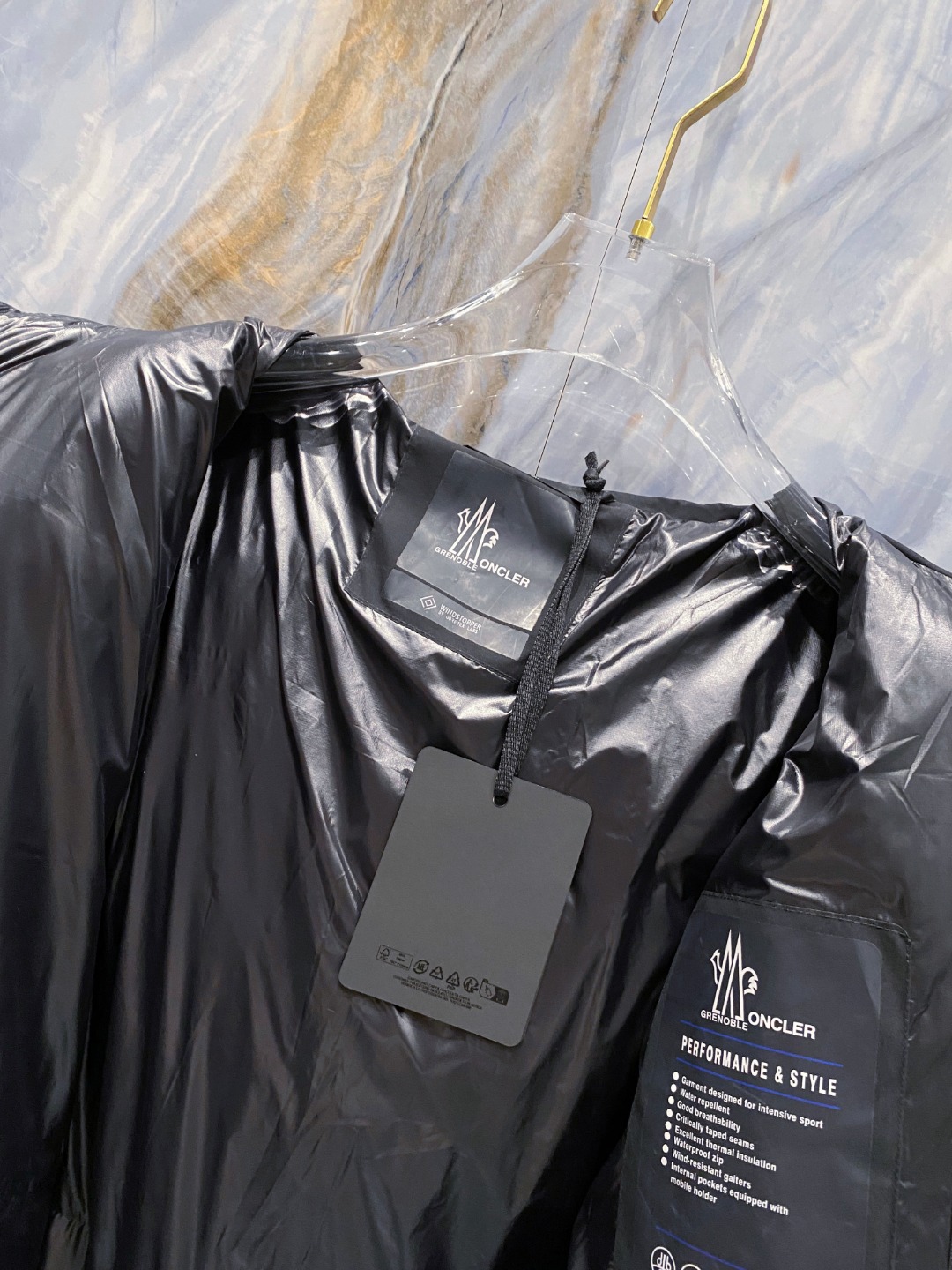 Moncler Grenoble蒙口2025fw秋冬系列Caraia（渠道臻品）男士压胶滑雪夹克.双重压