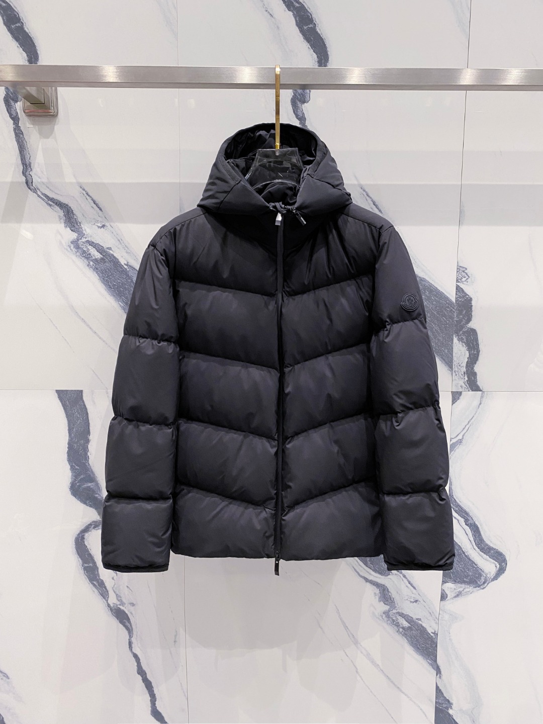 Moncler Forez蒙口2025男士连帽短款羽绒夹克外套.(连帽可脱卸.可变立领夹克)特级鹅绒填充