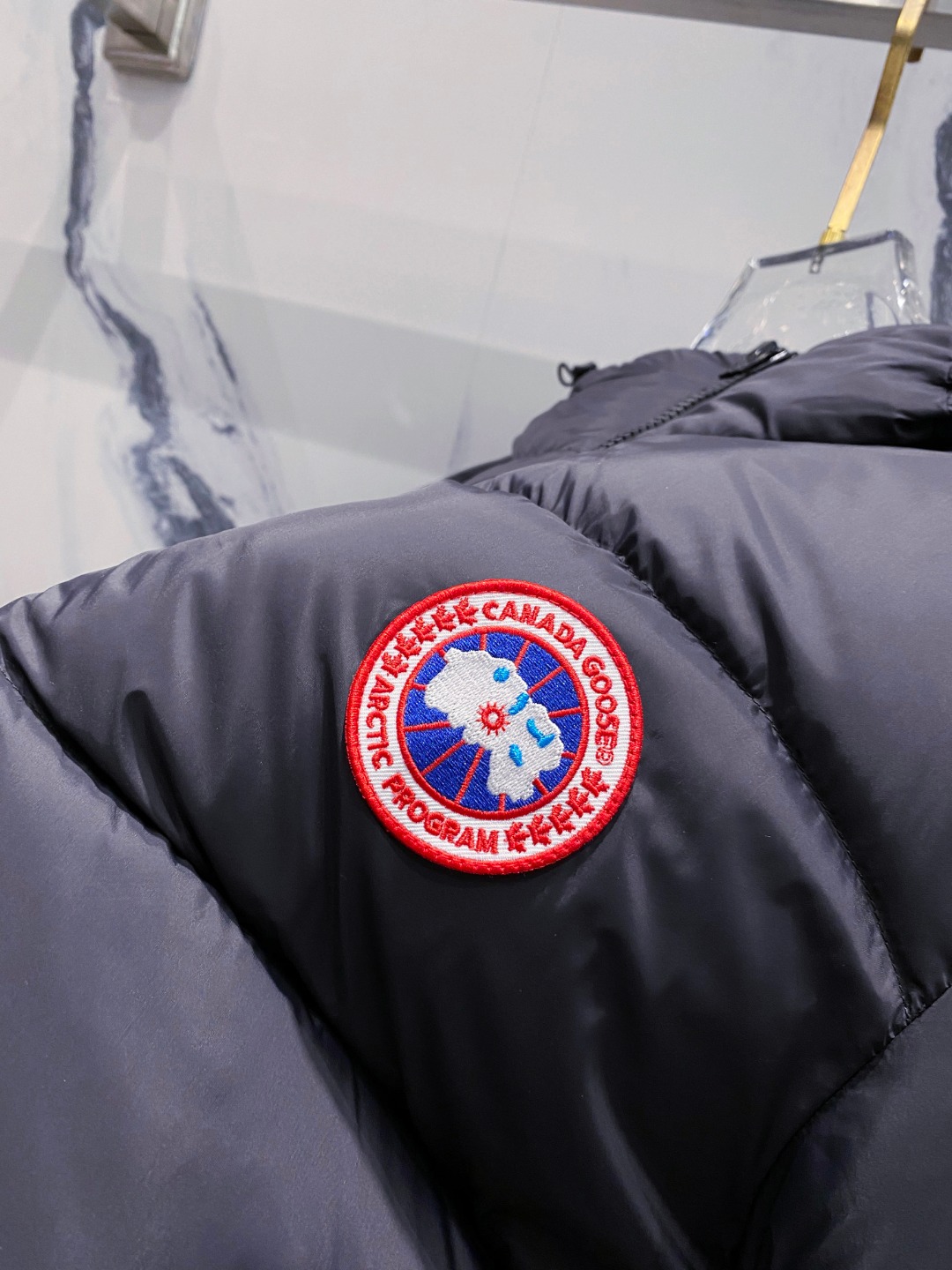 Canada Goose(加拿大鹅) FW2025新款羽绒服。连帽设计，男女同款，时尚感满满。采用定制面