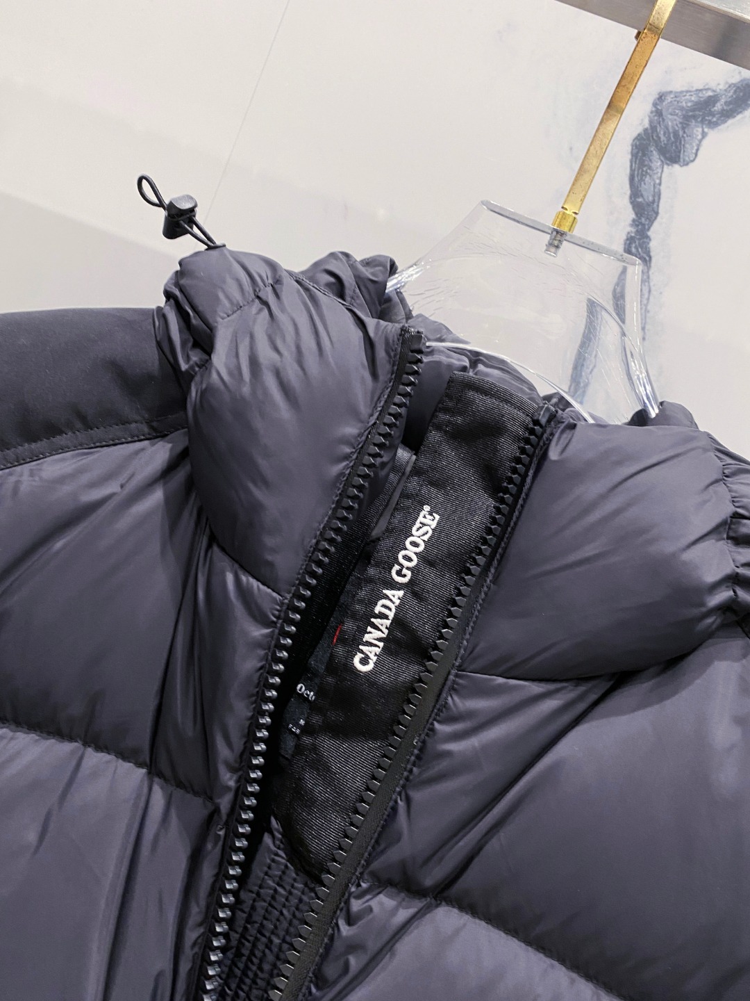 Canada Goose(加拿大鹅) FW2025新款羽绒服。连帽设计，男女同款，时尚感满满。采用定制面