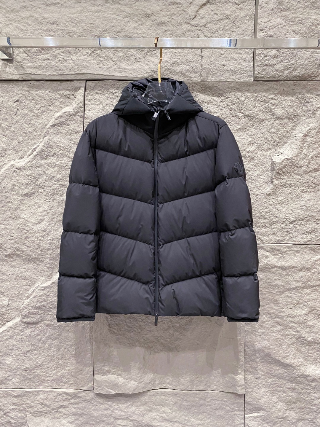 Moncler Forez蒙口2025男士连帽短款羽绒夹克外套.(连帽可脱卸.可变立领夹克)特级鹅绒填充