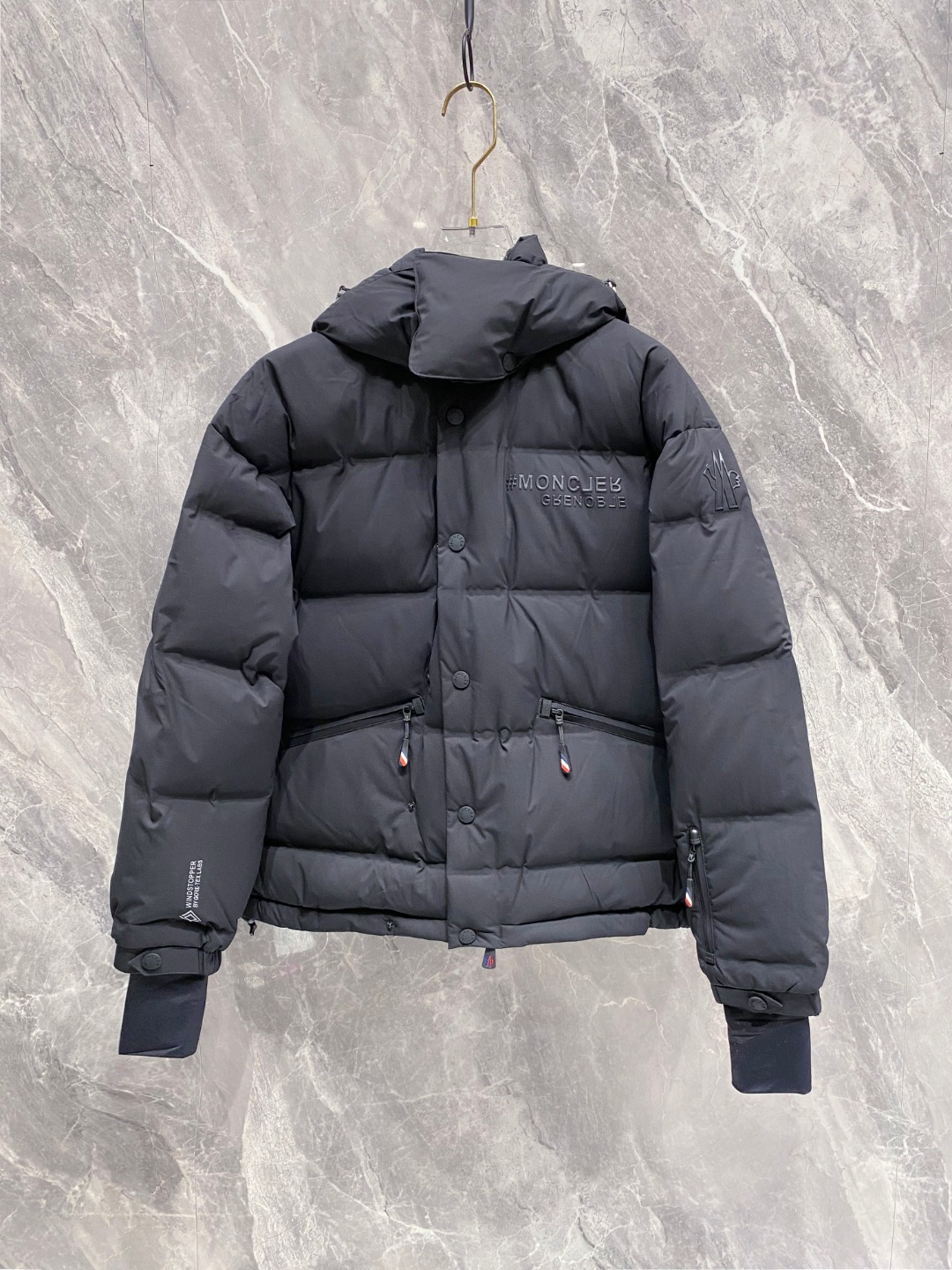 Moncler Grenoble蒙口2025fw秋冬系列Caraia（渠道臻品）男士压胶滑雪夹克.双重压