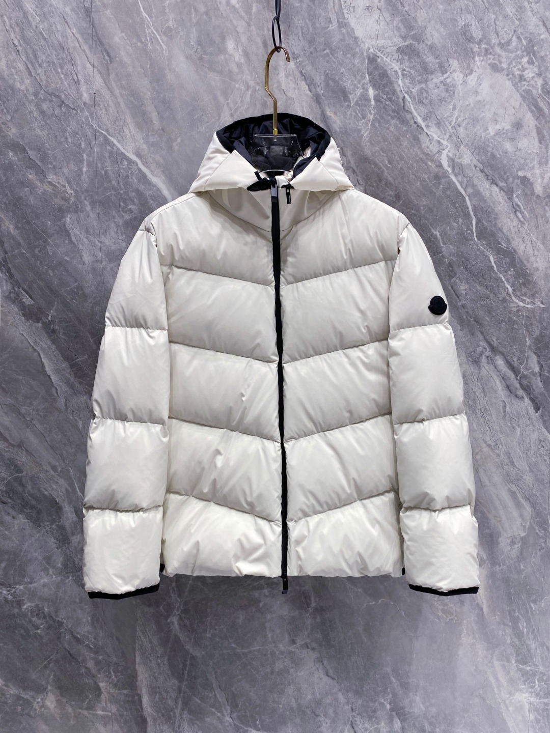 Moncler Forez蒙口2025男士连帽短款羽绒夹克外套.(连帽可脱卸.可变立领夹克)特级鹅绒填充
