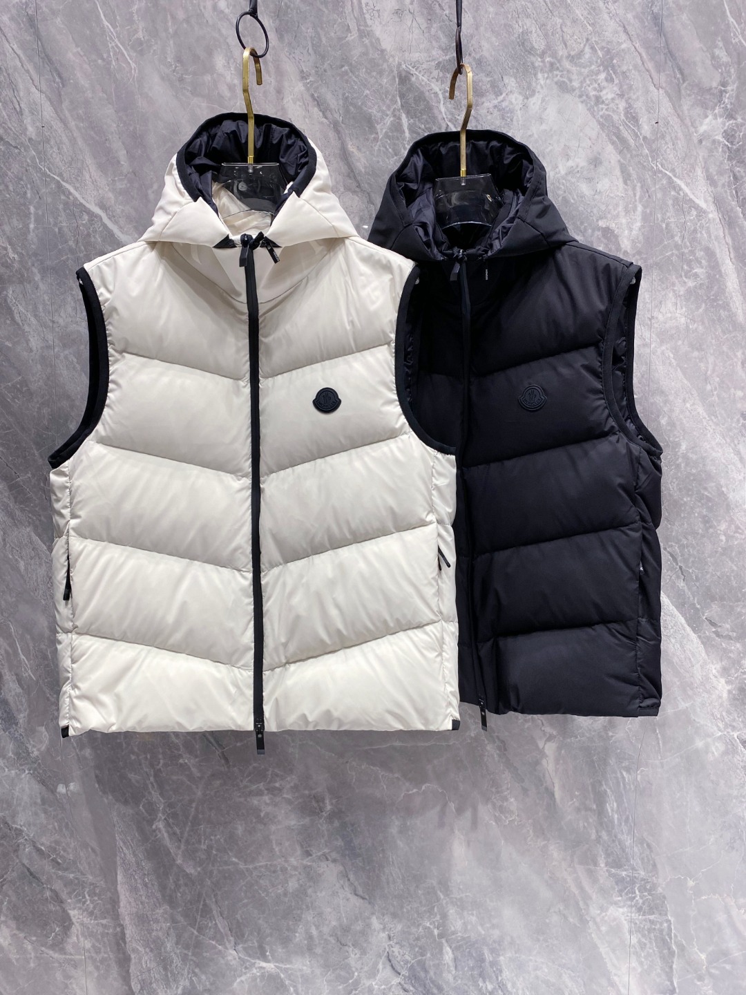 Moncler Valmasque蒙口男士可拆卸兜帽羽绒马甲.原版购入开发.特级鹅绒填充➕原厂替换面料➕