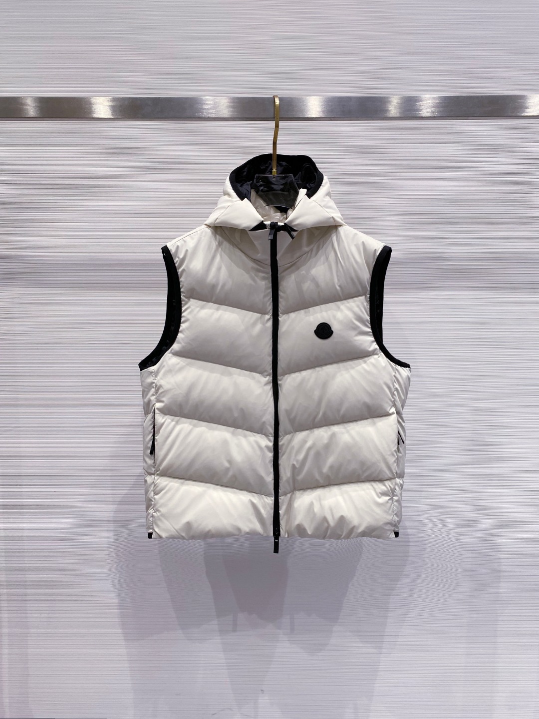 Moncler Valmasque蒙口男士可拆卸兜帽羽绒马甲.原版购入开发.特级鹅绒填充➕原厂替换面料➕