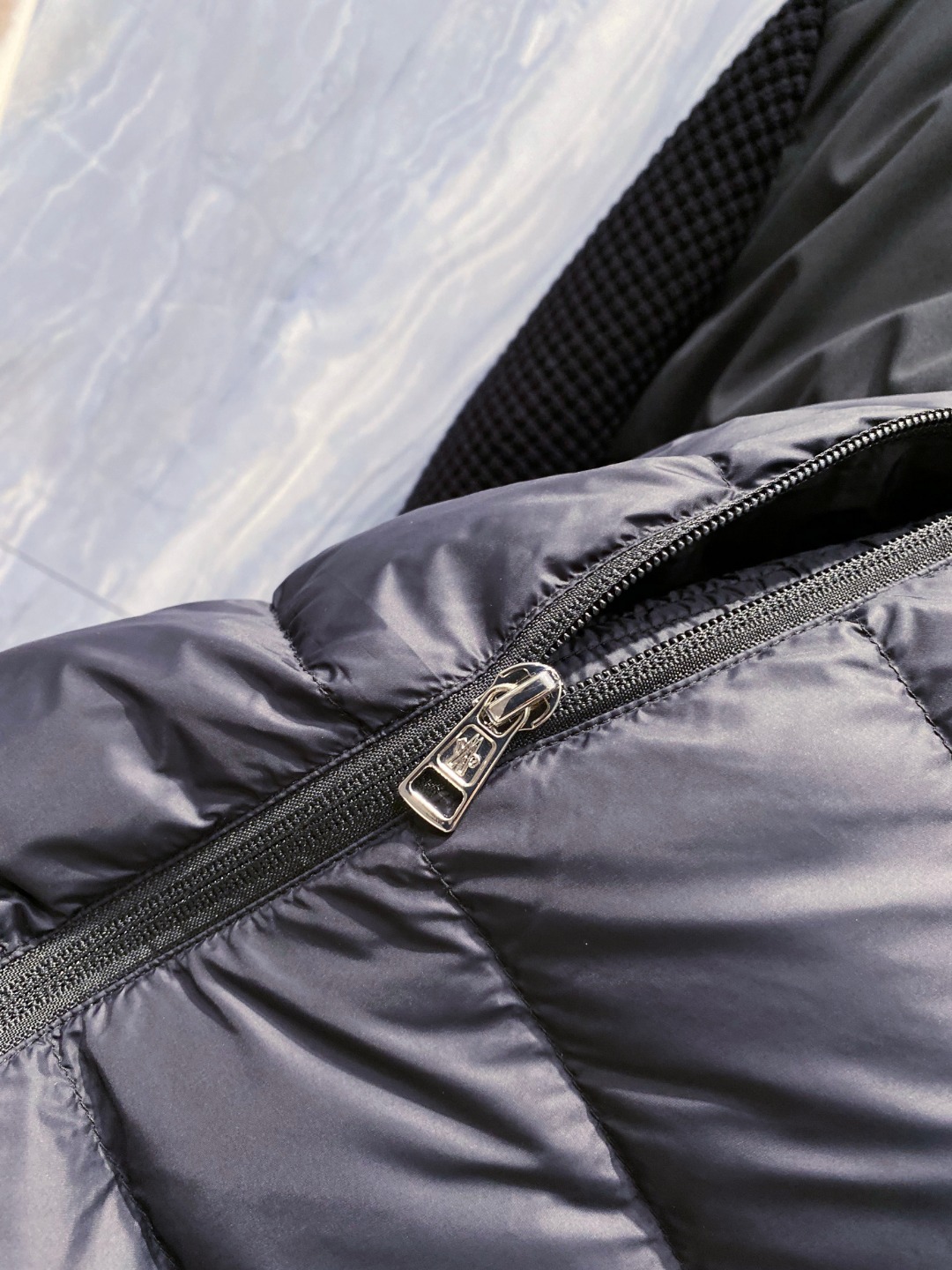 Moncler 蒙口 2025年秋冬新款羽绒服，针织连帽拼接羽绒服采用新国标95白鸭绒，秋冬新品内搭神器