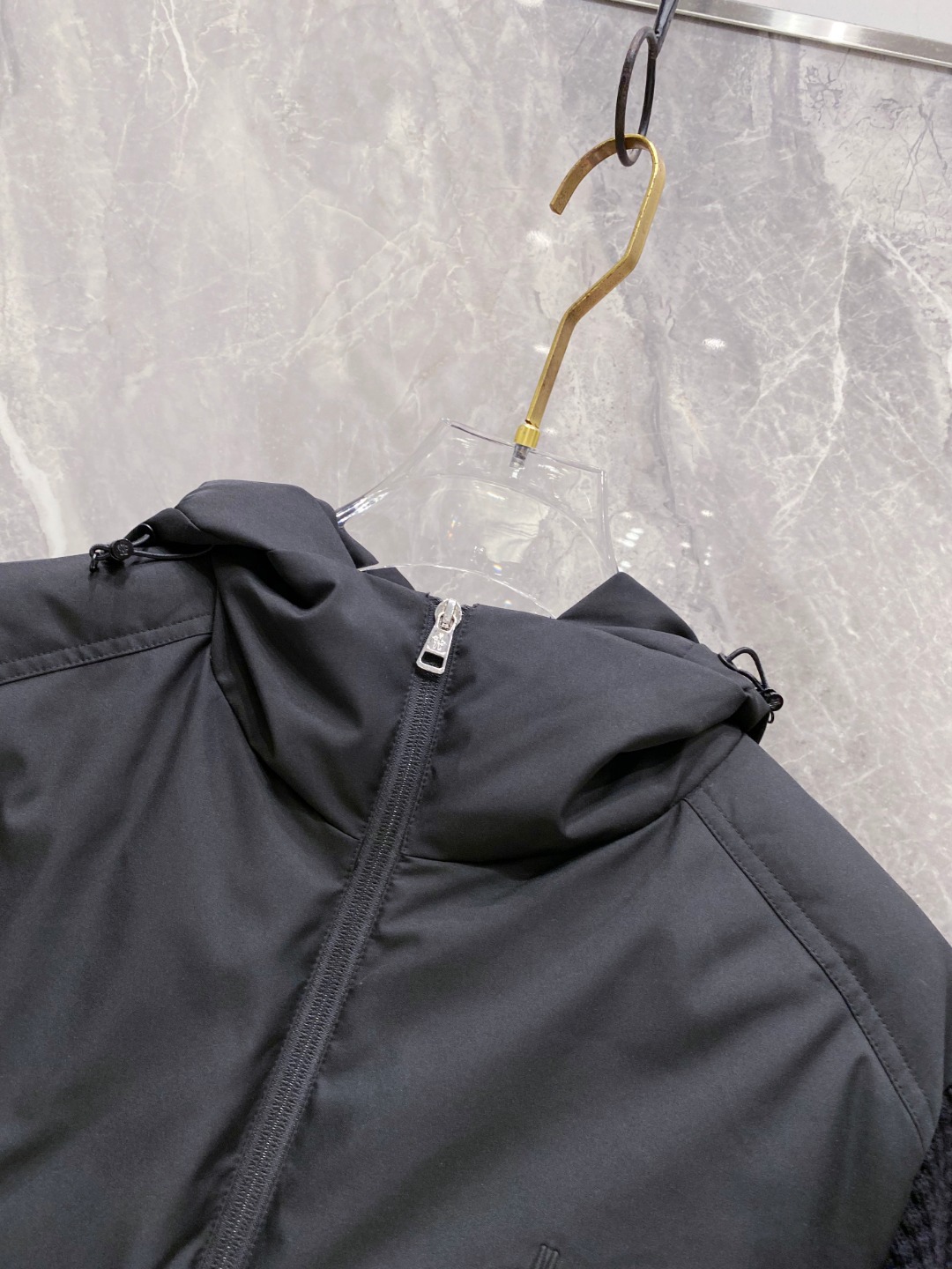 Moncler 蒙口 2025年秋冬新款羽绒服，针织连帽拼接羽绒服采用新国标95白鸭绒，秋冬新品内搭神器