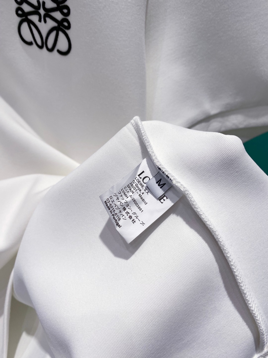 LOE#WE 罗意威 2025秋冬太空棉字母刺绣logo时尚百搭打底圆领短袖衫，精致工艺面料，顶级元素融