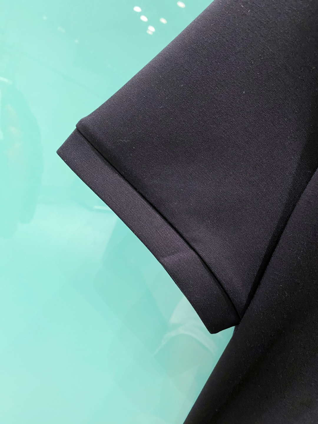 Di#or迪/奥2025秋冬太空棉字母刺绣logo时尚百搭打底圆领短袖衫，精致工艺面料，顶级元素融合打造