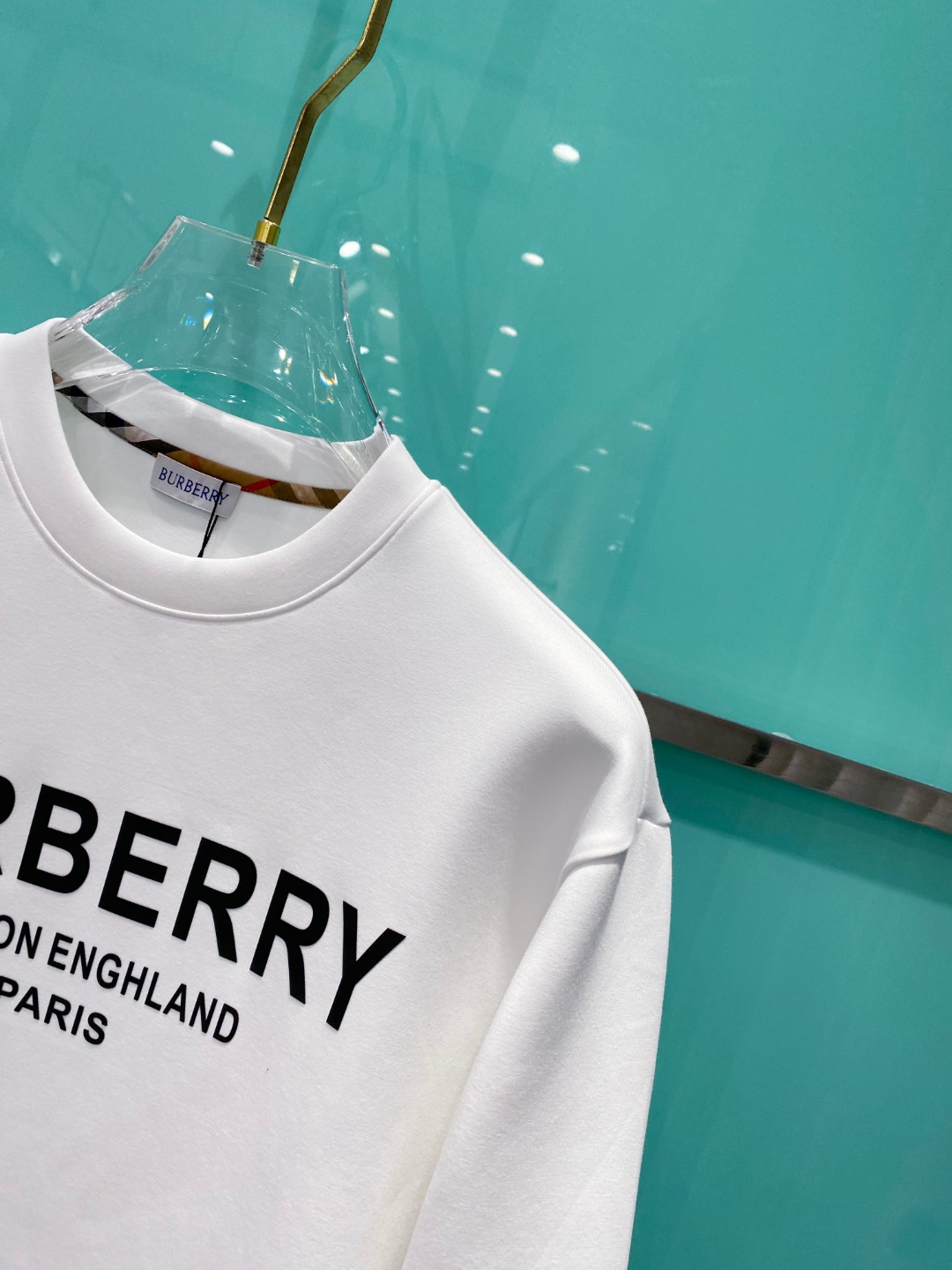 burberry 巴宝莉 2025秋冬 八明治空气层套头圆领卫衣男女同款时尚休闲套头卫衣衫！贸易公司渠道