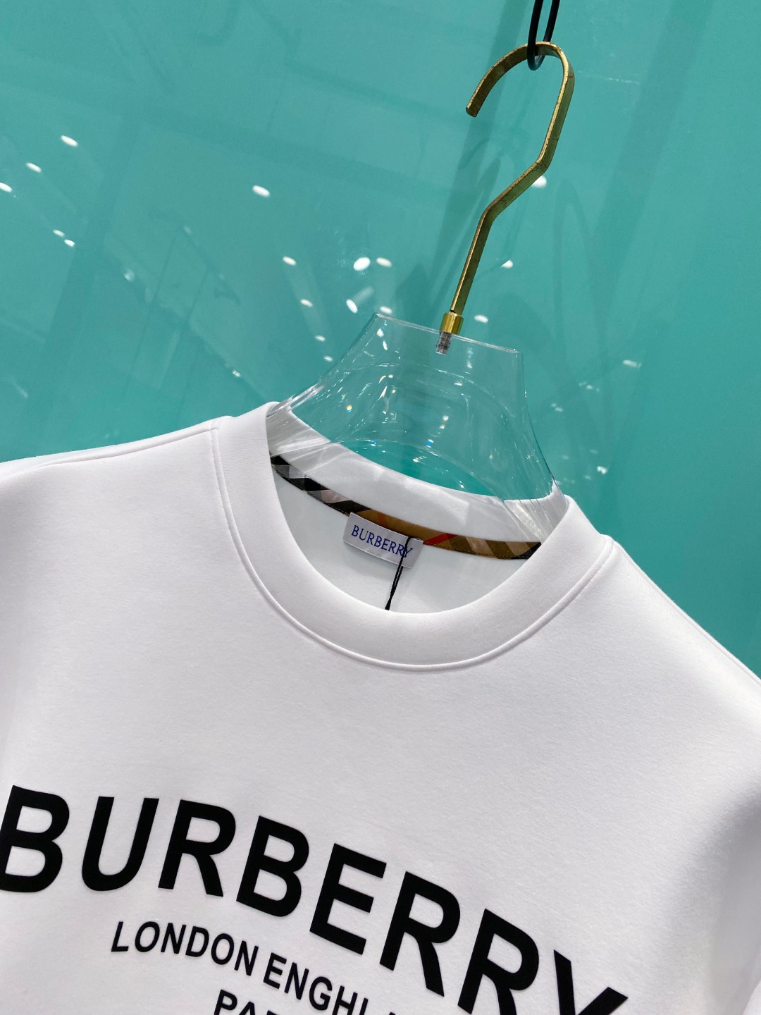 burberry 巴宝莉 2025秋冬 八明治空气层套头圆领卫衣男女同款时尚休闲套头卫衣衫！贸易公司渠道