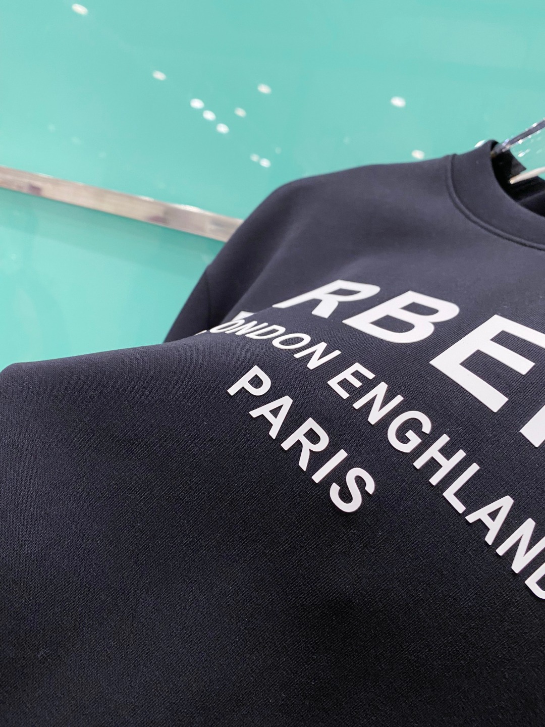 burberry 巴宝莉 2025秋冬 八明治空气层套头圆领卫衣男女同款时尚休闲套头卫衣衫！贸易公司渠道