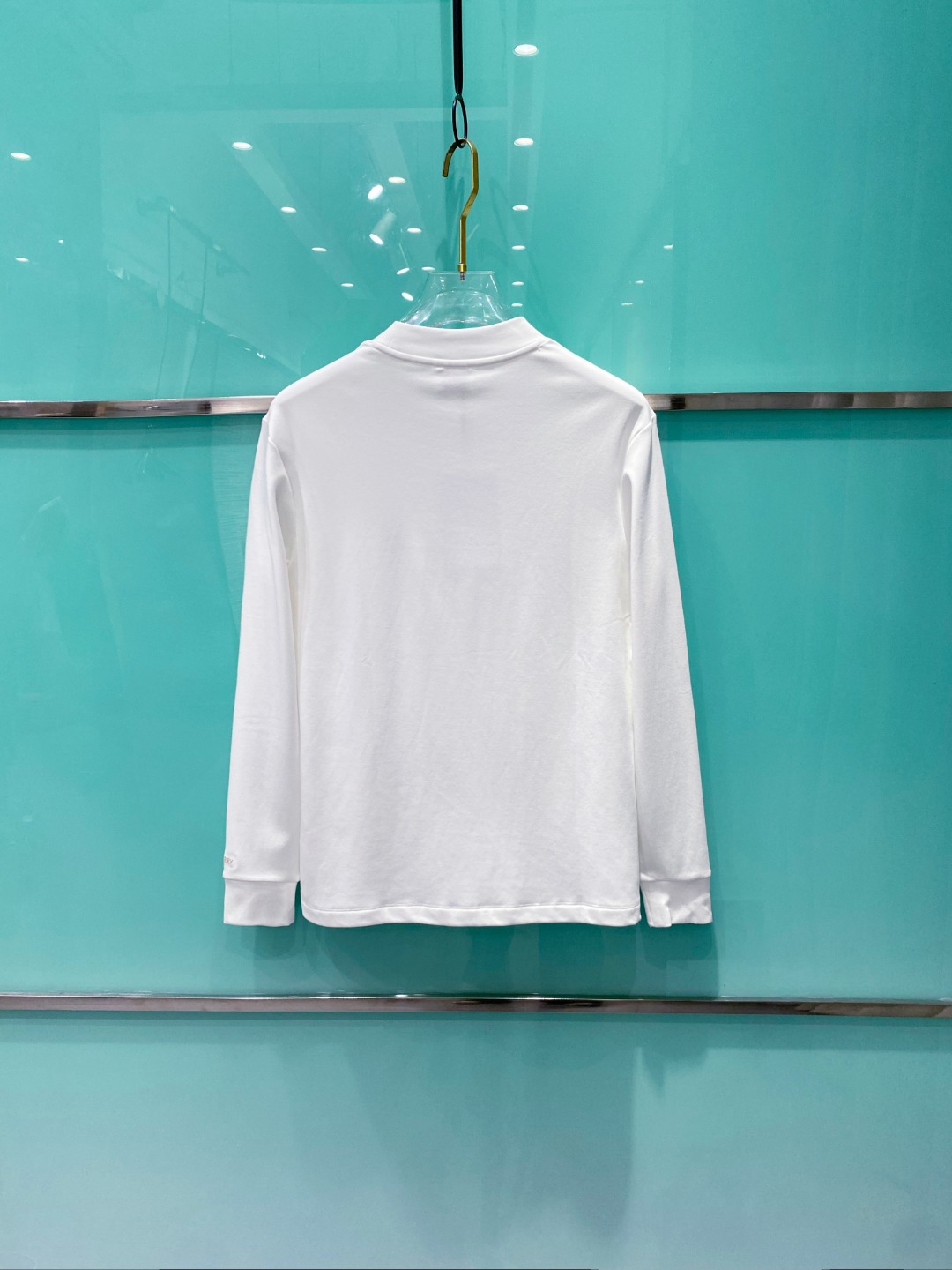 巴宝莉burberry 2025秋冬专柜新款 时尚休闲打底衫长袖T恤，精选进口高密度双面拉架棉面料，精致